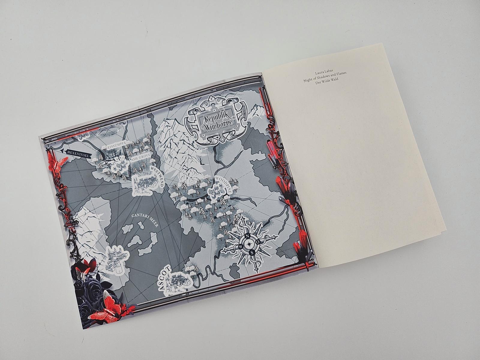 Beispielinhalt (Bild) Night of Shadows and Flames - Der Wilde Wald