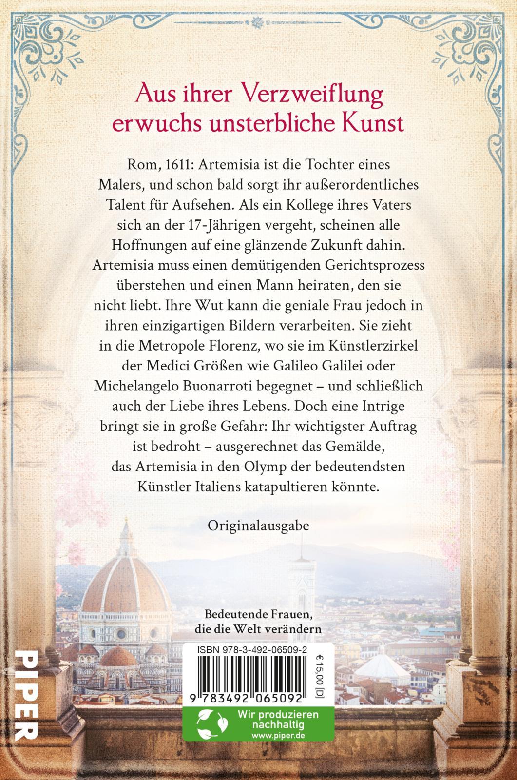 Rückseitencover Die Malerin der Frauen