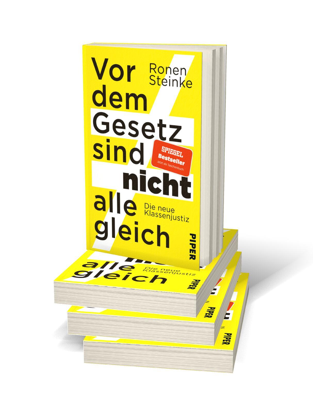 Beispielinhalt (Bild) Vor dem Gesetz sind nicht alle gleich