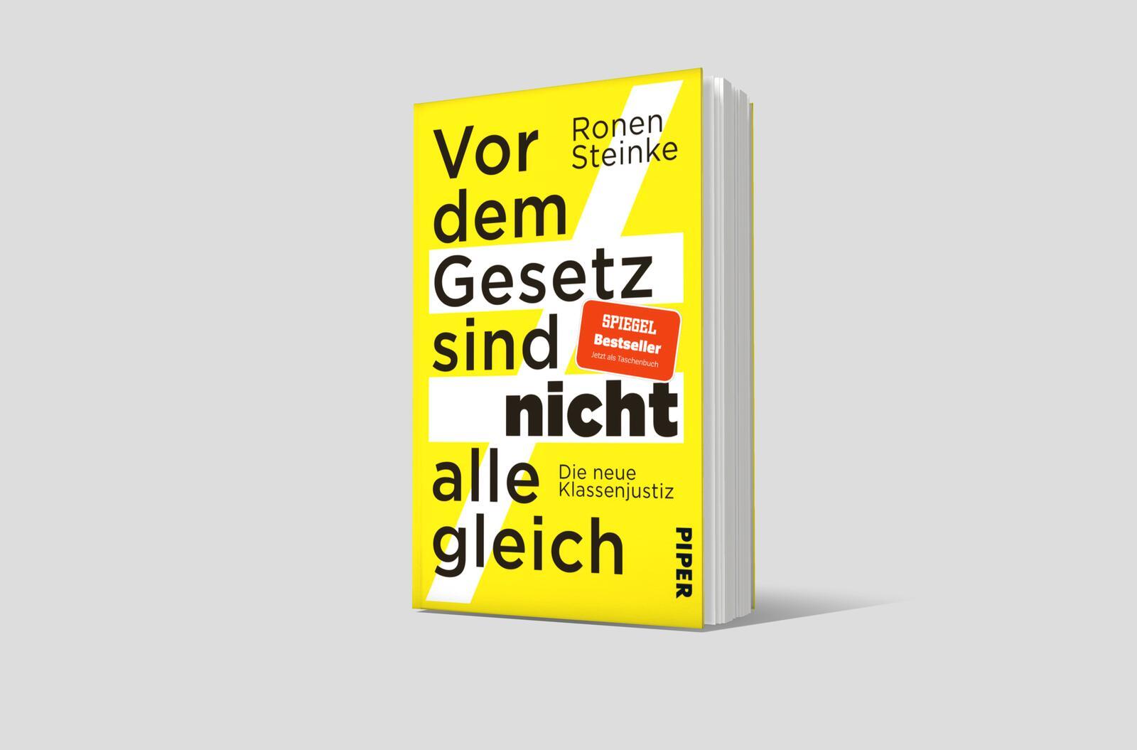 Beispielinhalt (Bild) Vor dem Gesetz sind nicht alle gleich