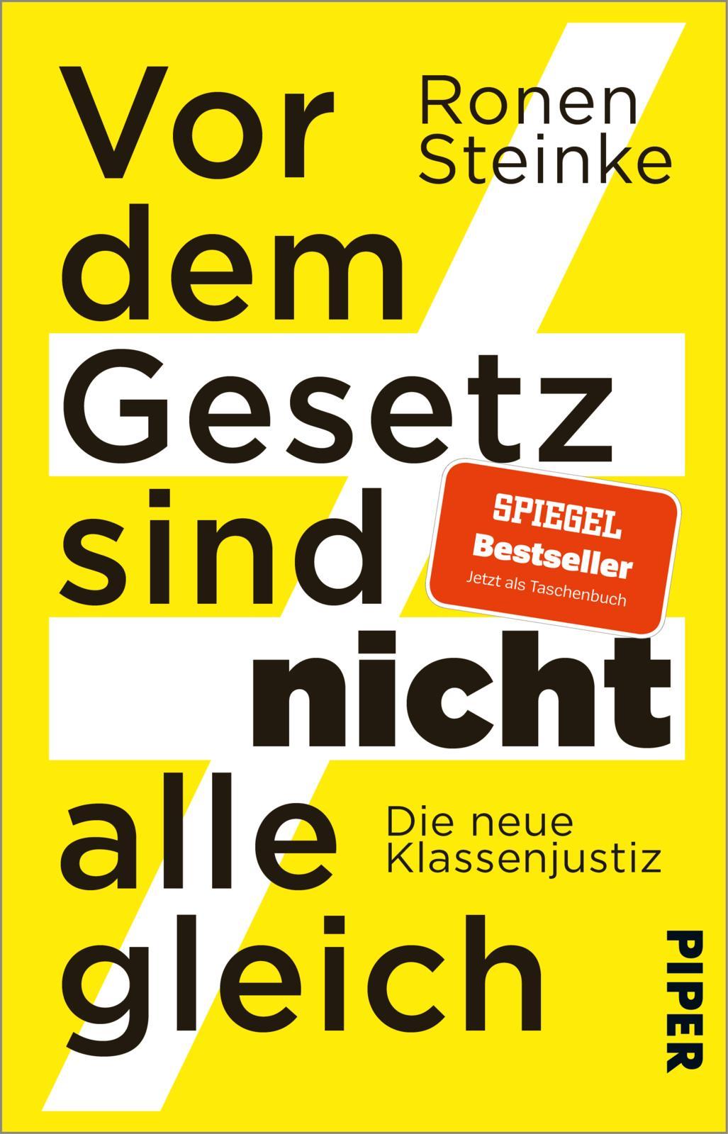 Vorderes Coverbild Vor dem Gesetz sind nicht alle gleich