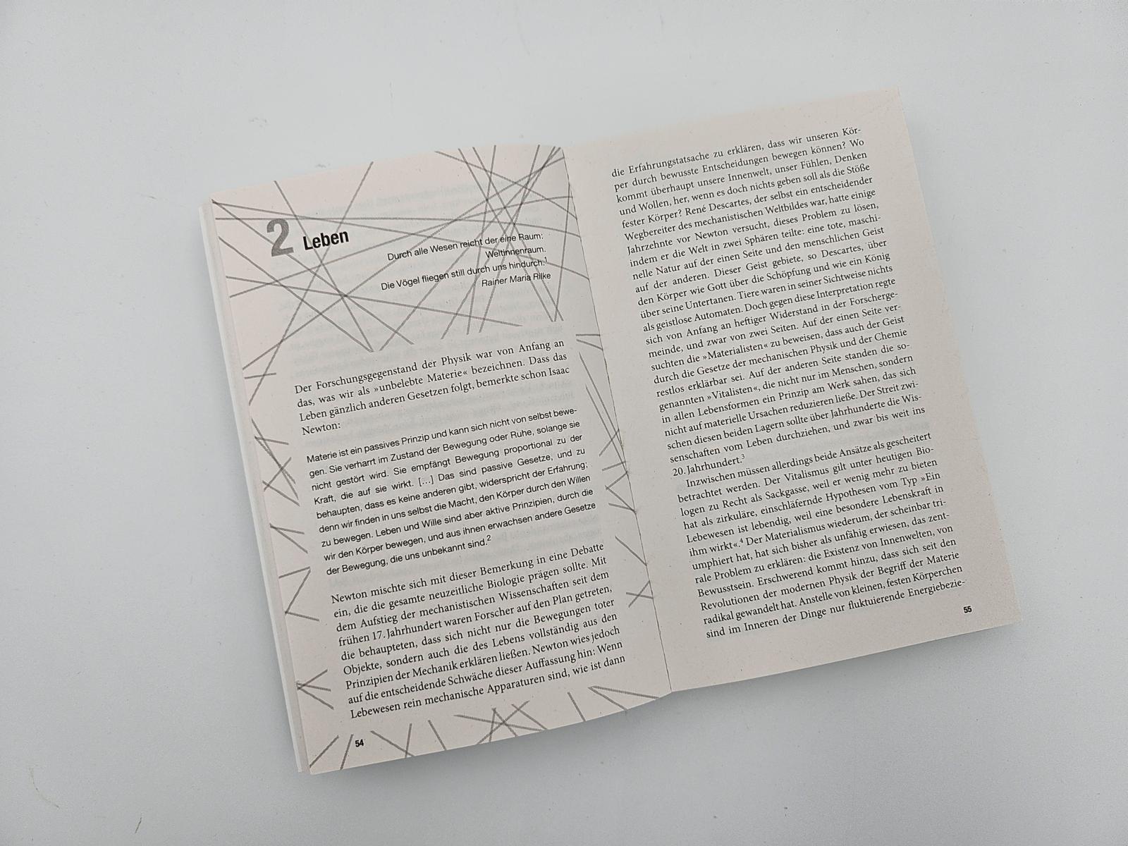 Beispielinhalt (Bild) Der Stoff, aus dem wir sind