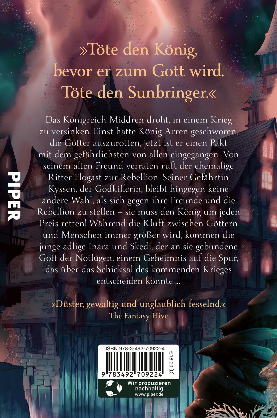 Rückseitencover Sunbringer
