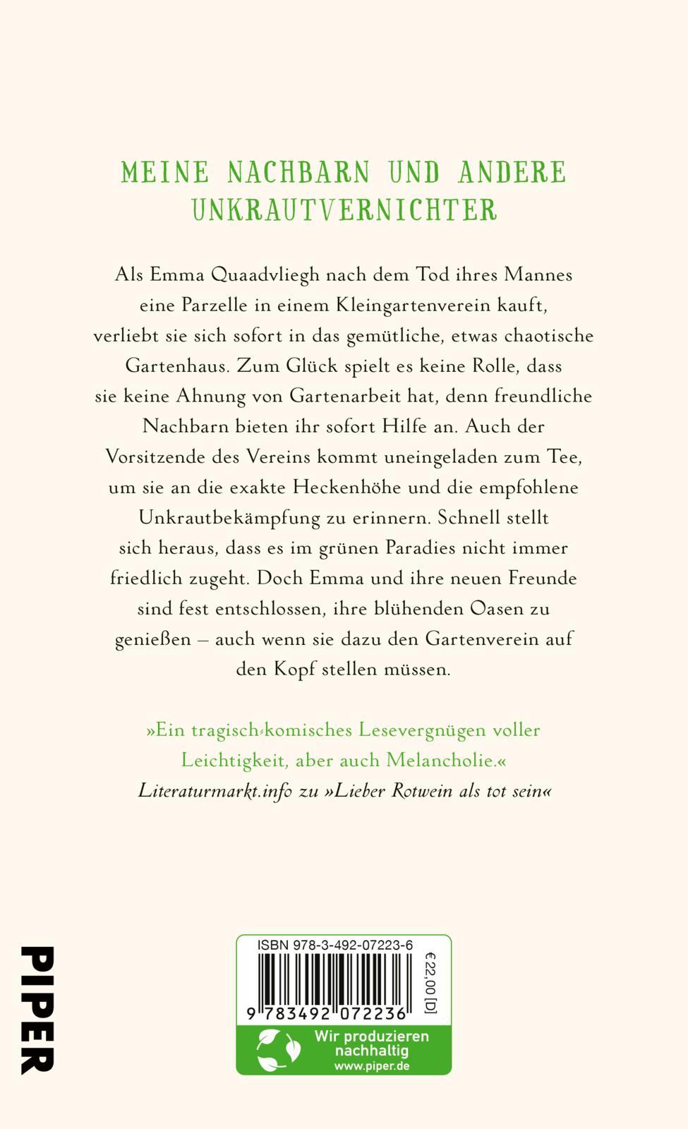 Rückseitencover Unkraut kommt selten allein