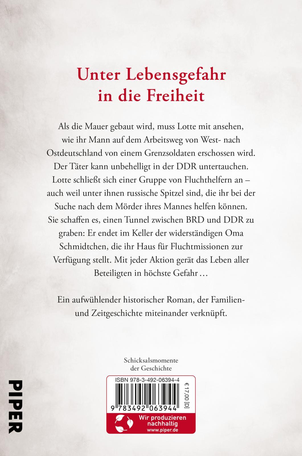 Rückseitencover Tunnel der Mutigen