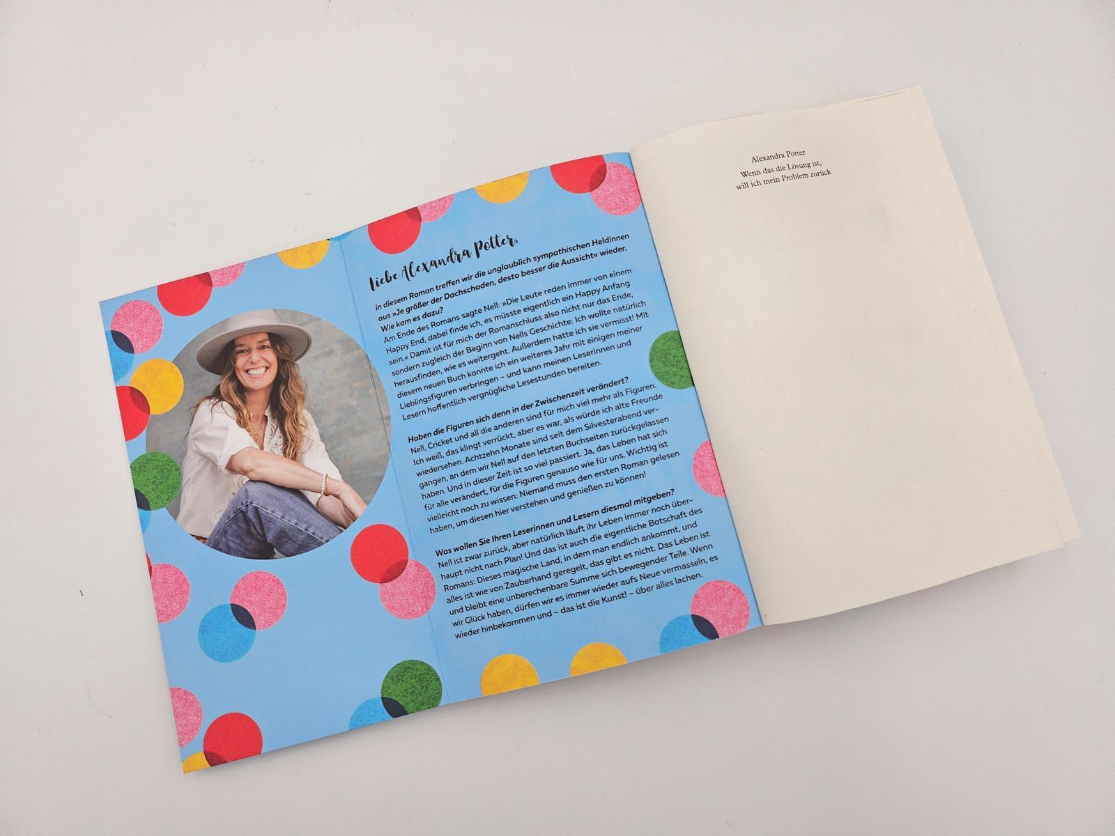 Beispielinhalt (Bild) Wenn das die Lösung ist, will ich mein Problem zurück