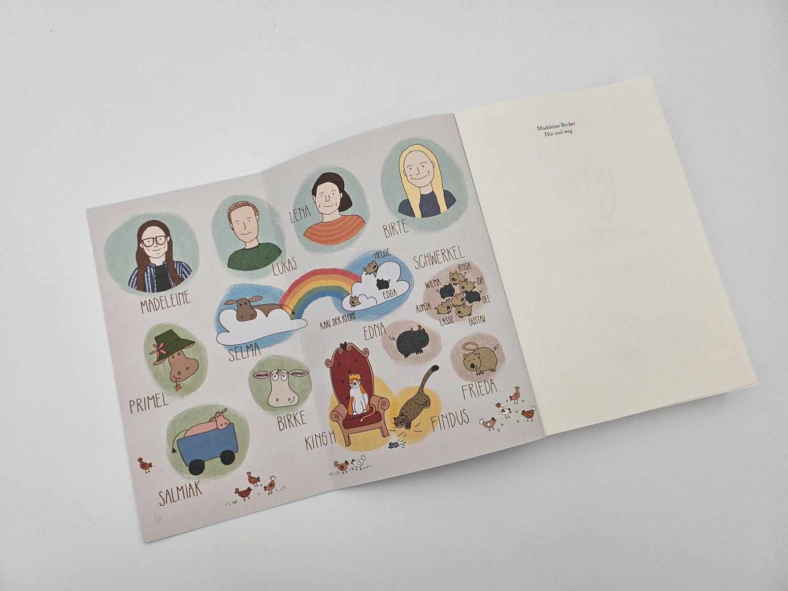 Beispielinhalt (Bild) Hin und weg