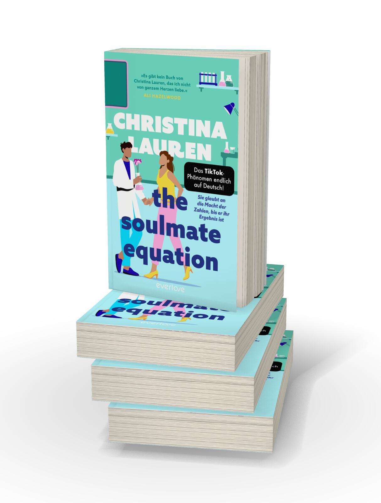 Beispielinhalt (Bild) The Soulmate Equation - Sie glaubt an die Macht der Zahlen, bis er ihr Ergebnis ist