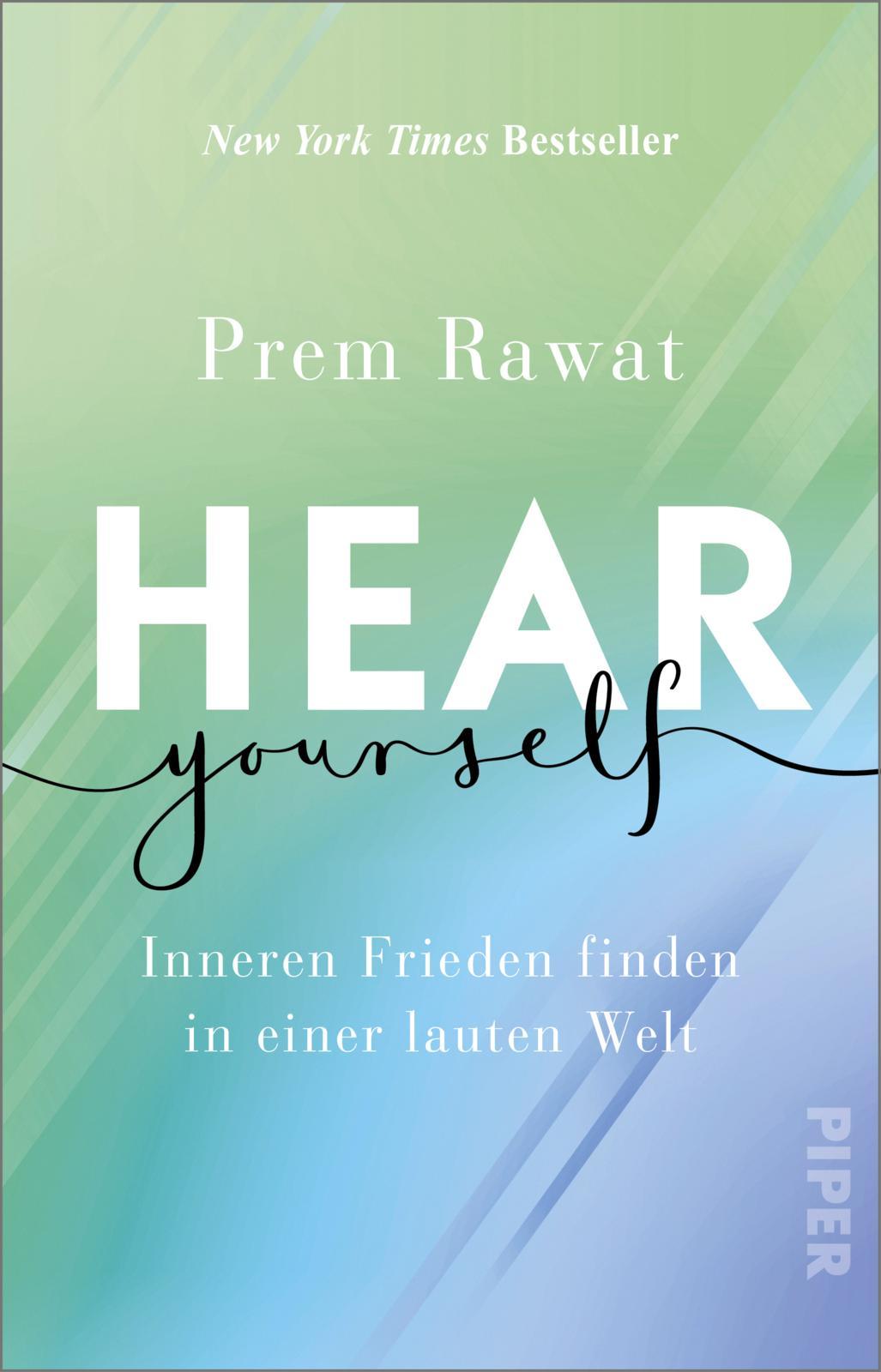 Vorderes Coverbild Hear Yourself