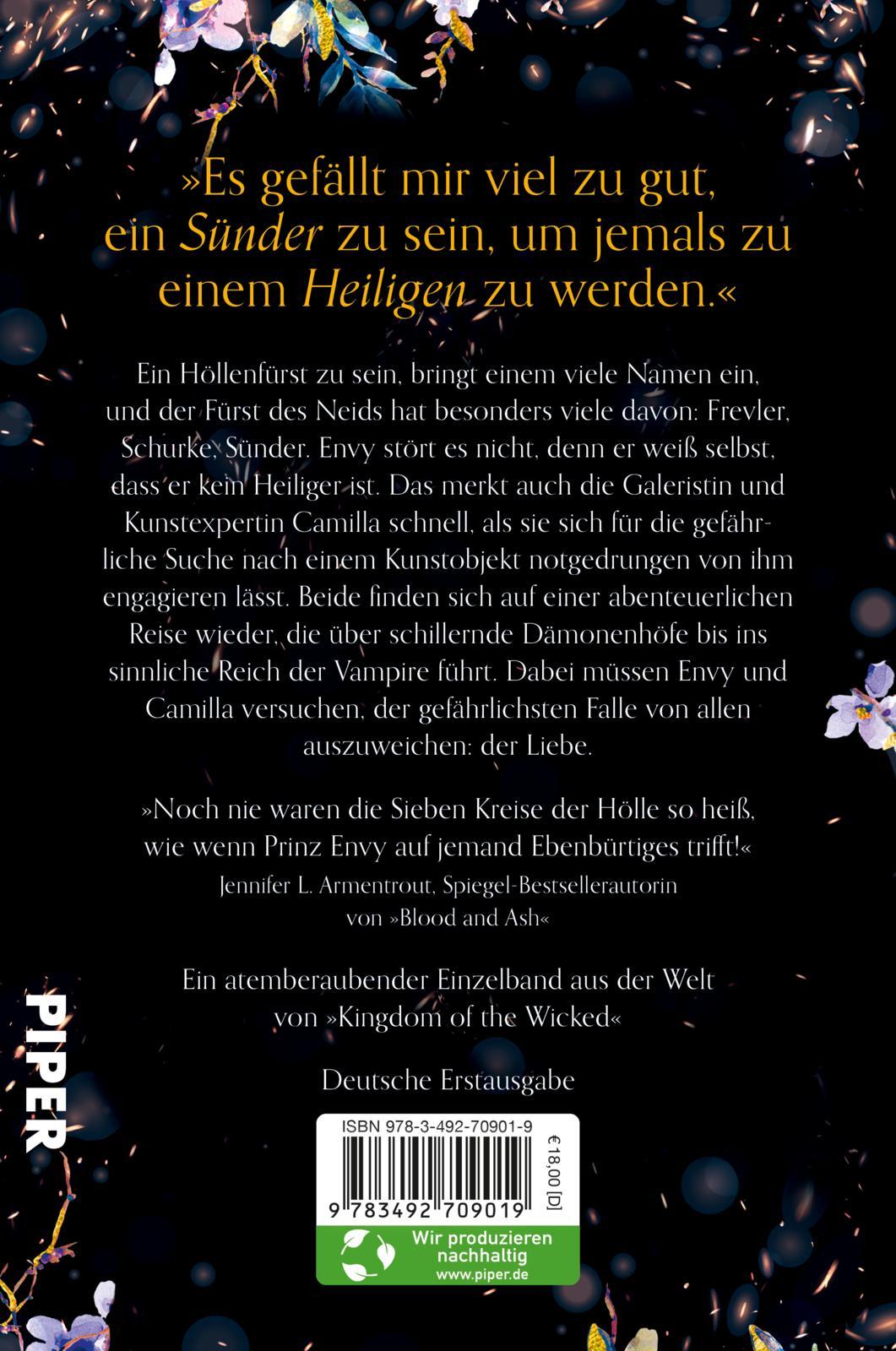 Rückseitencover Throne of the Fallen - Verführt