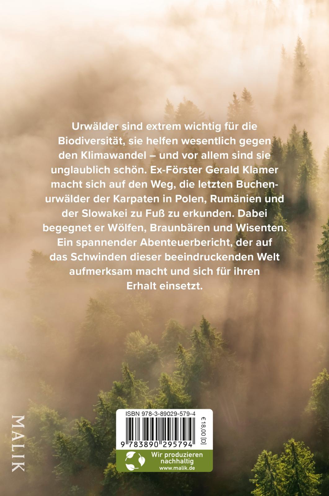 Rückseitencover Durchs wilde Herz der Karpaten