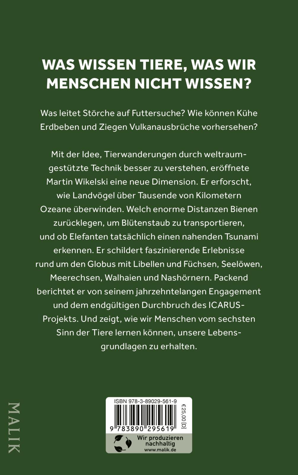 Rückseitencover The Internet of Animals: Was wir von der Schwarmintelligenz des Lebens lernen können