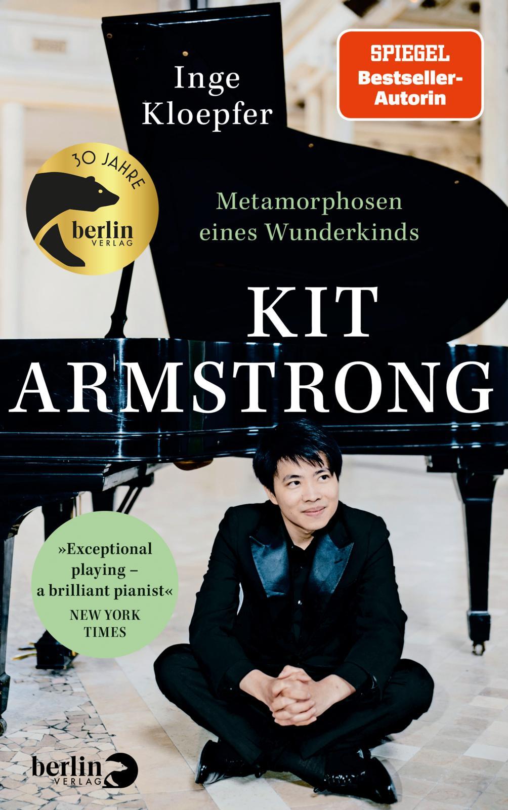 Vorderes Coverbild Kit Armstrong - Metamorphosen eines Wunderkinds