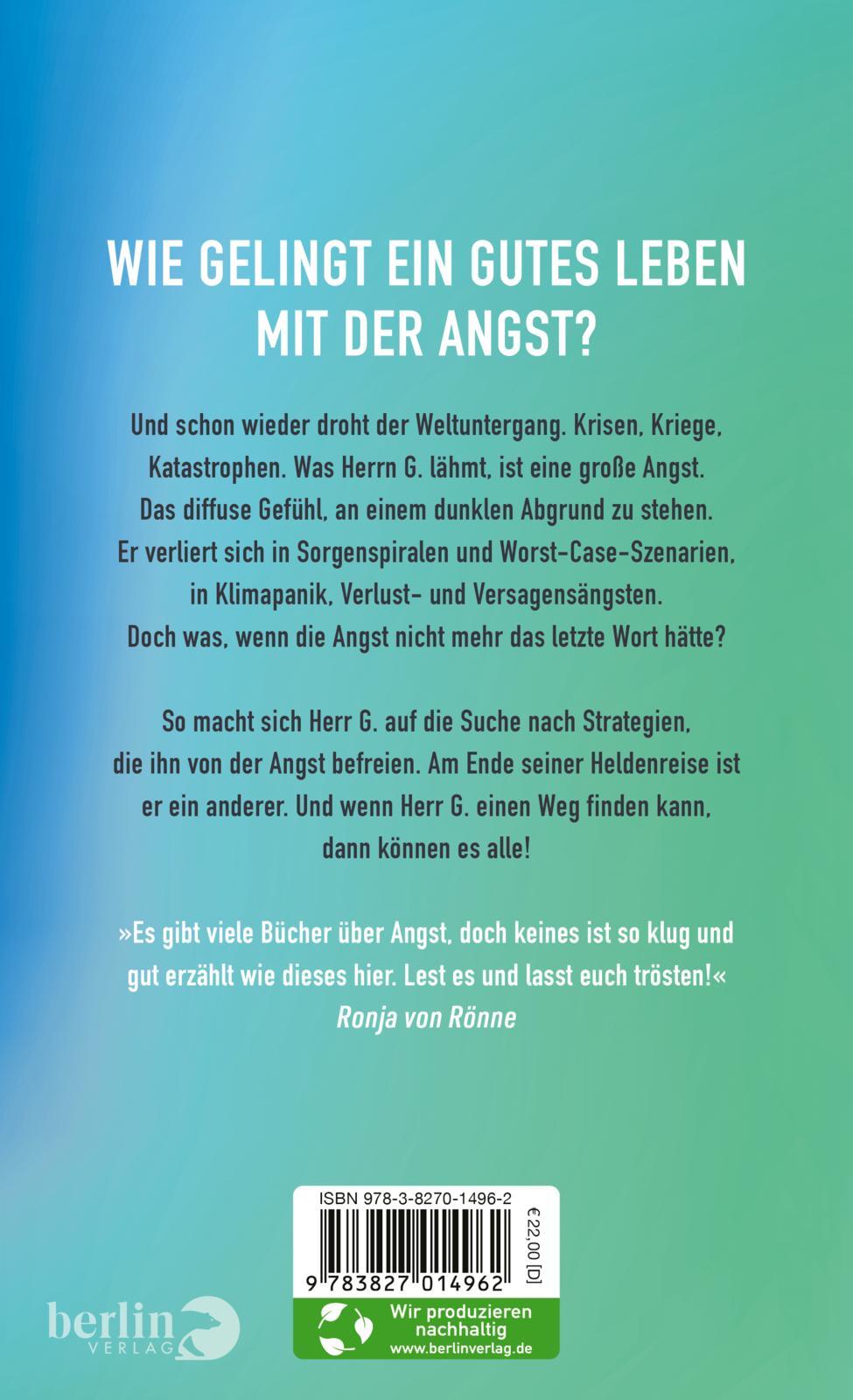Rückseitencover Herr G. hat Angst