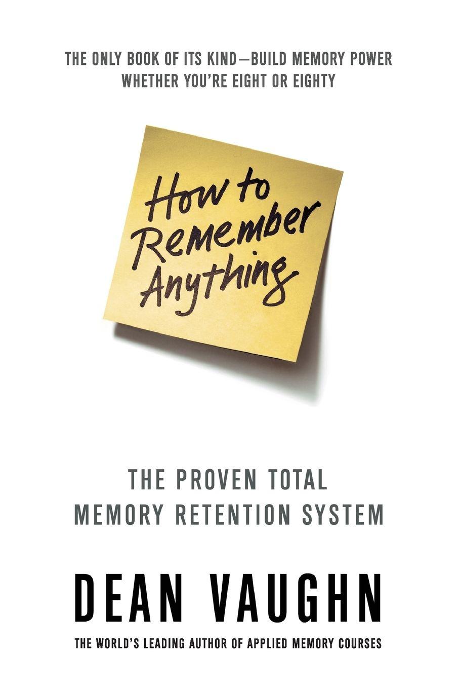 Vorderes Coverbild How to Remember Anything