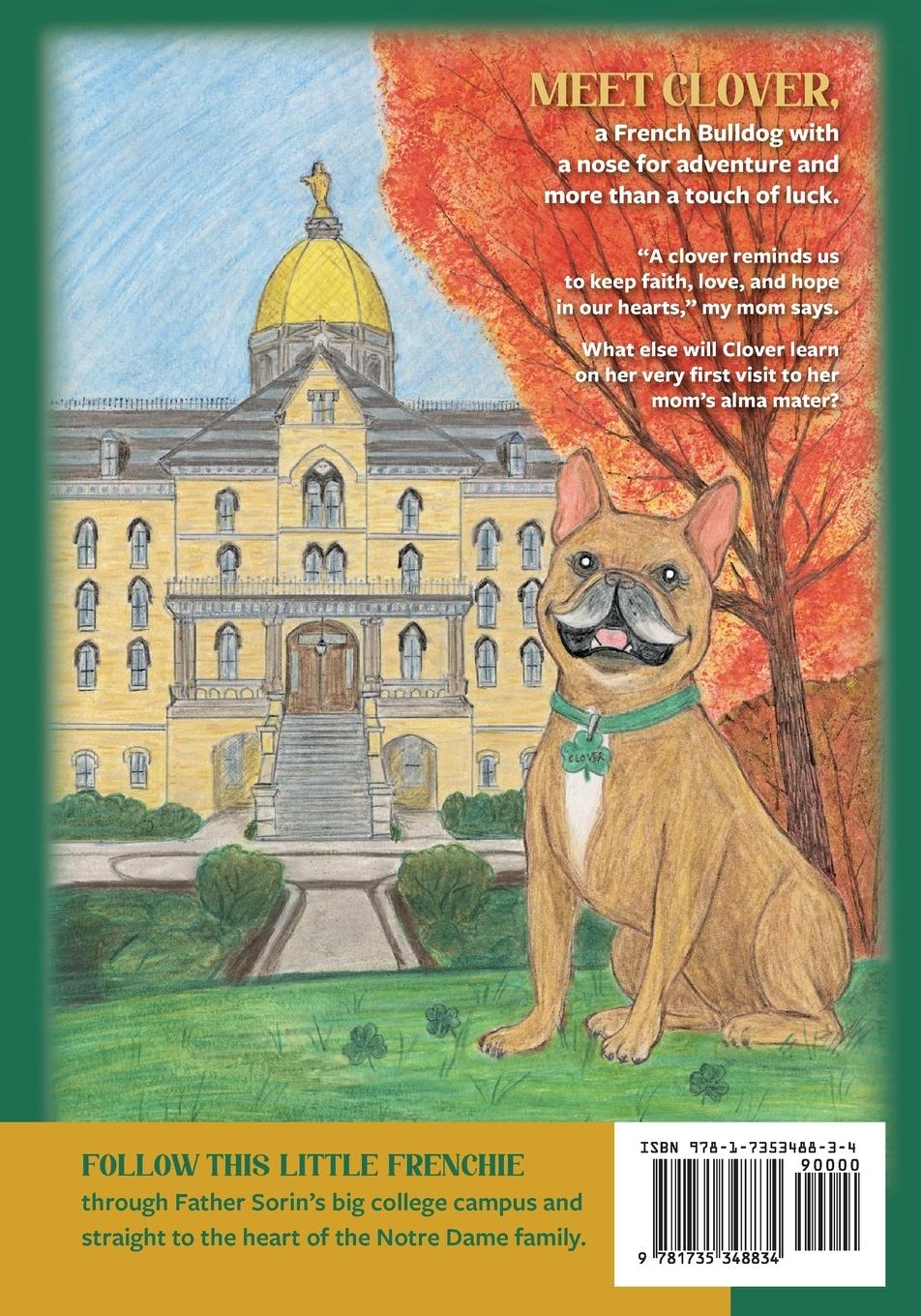 Rückseitencover Clover Goes to Notre Dame