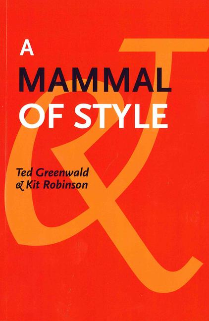 Vorderes Coverbild A Mammal of Style