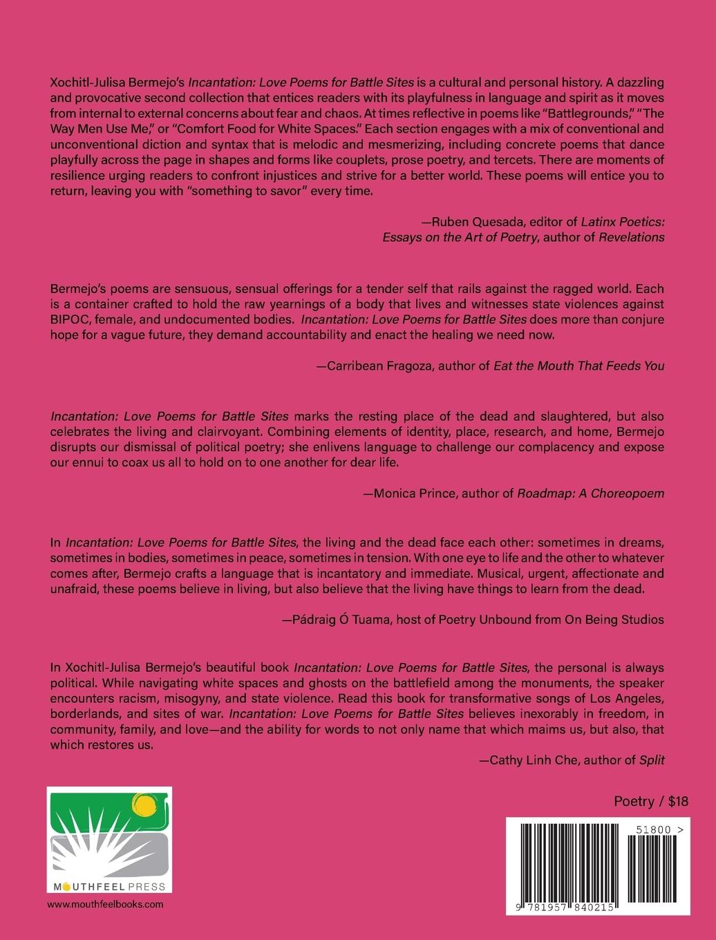 Rückseitencover Incantation