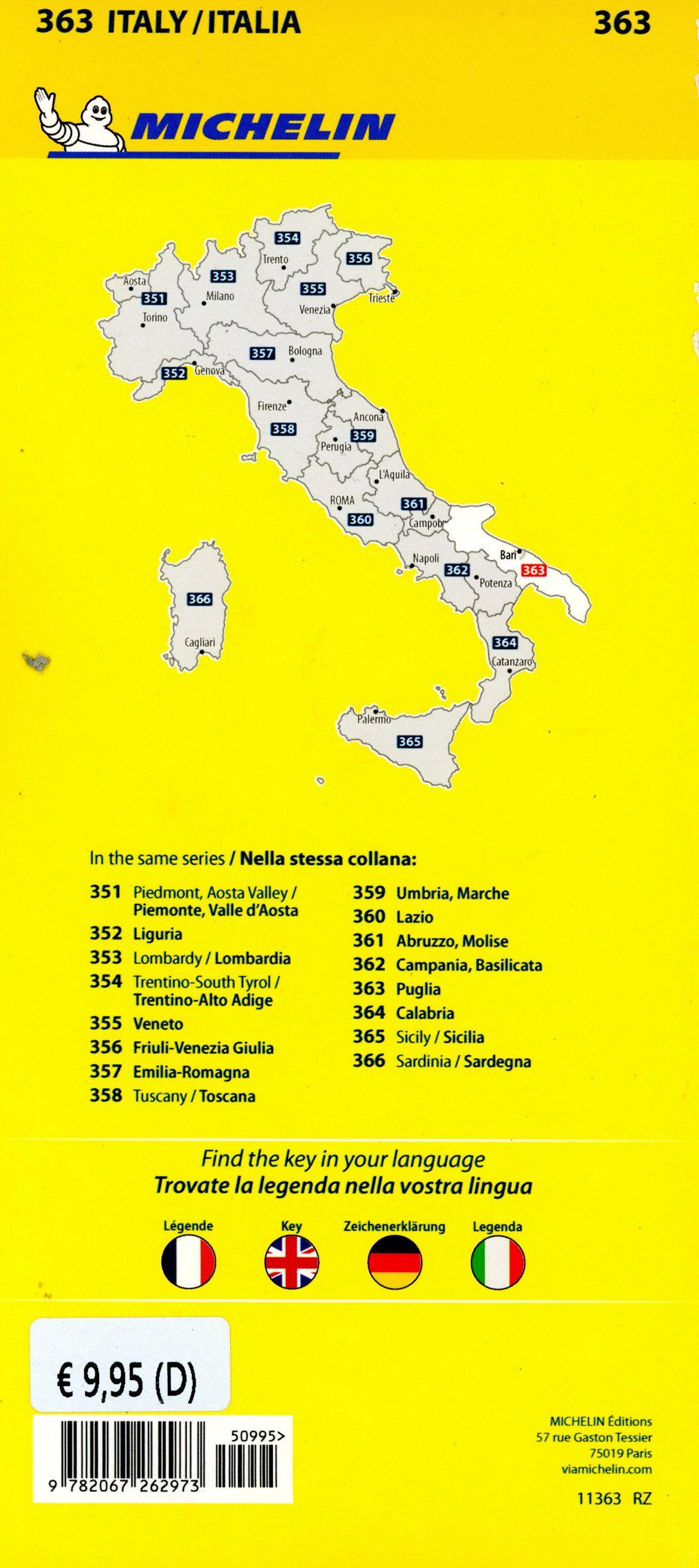 Beispielinhalt (Bild) Michelin Apulien