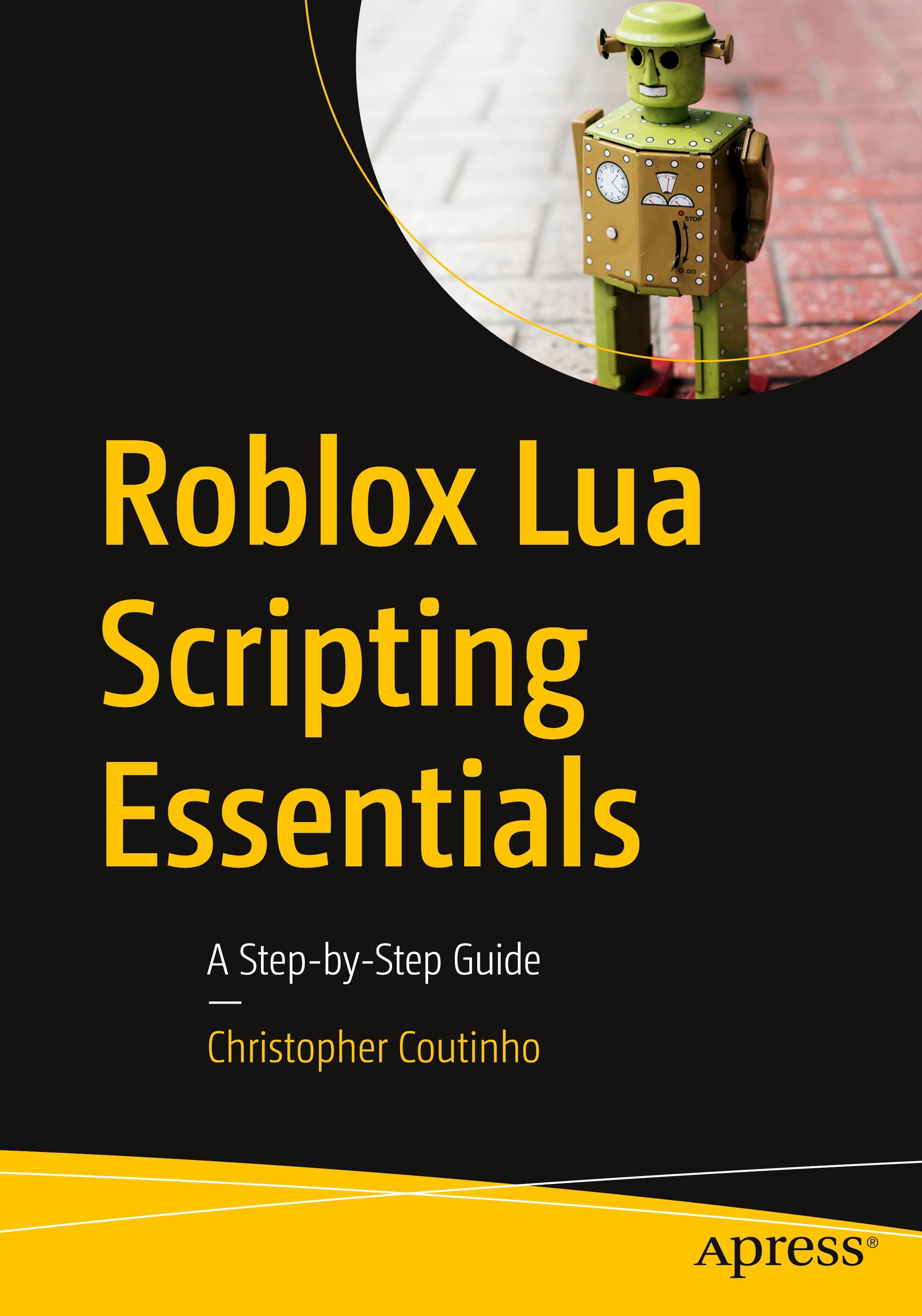 Vorderes Coverbild Roblox Lua Scripting Essentials
