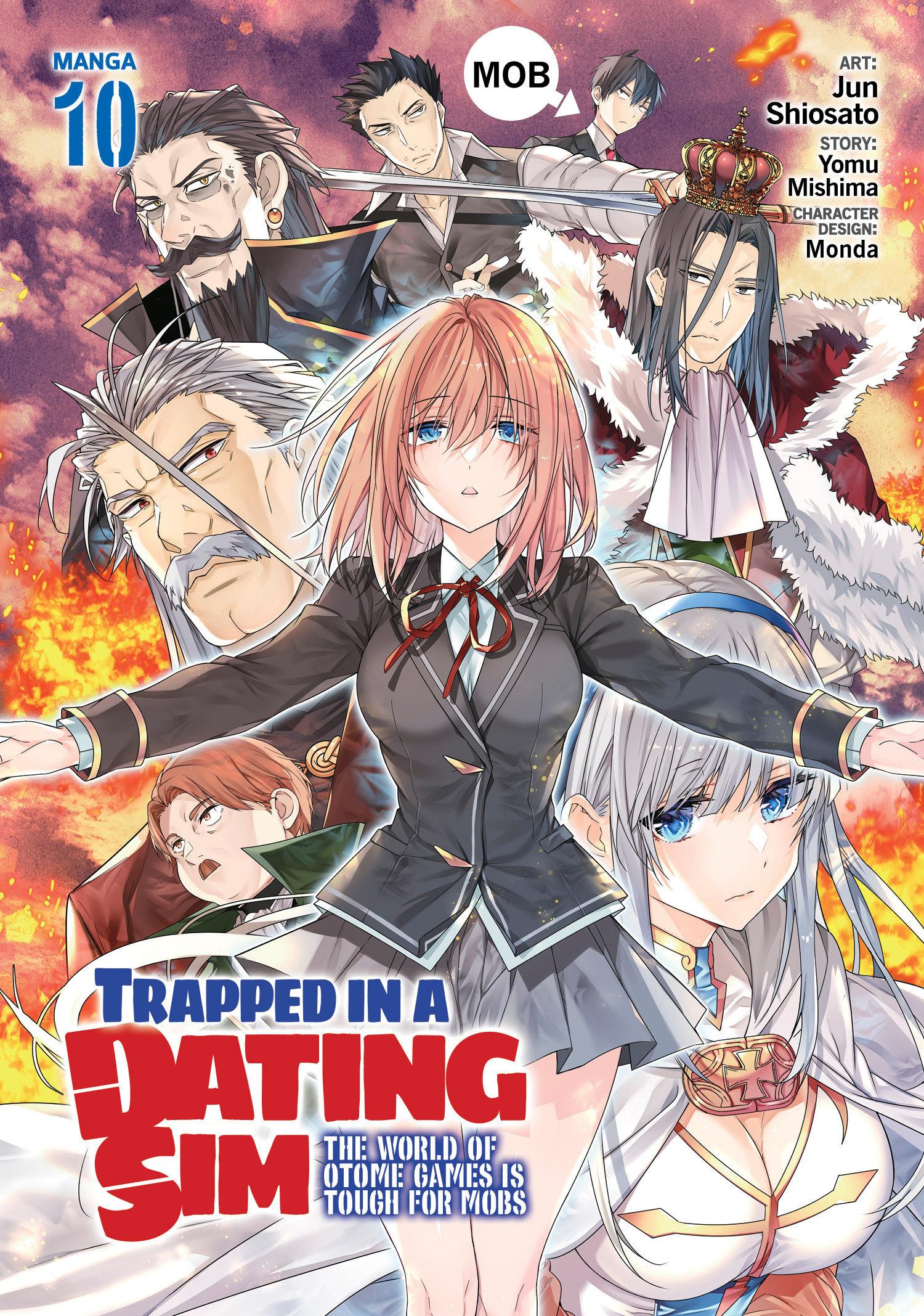 Vorderes Coverbild Trapped in a Dating Sim: The World of Otome Games Is Tough for Mobs (Manga) Vol. 10