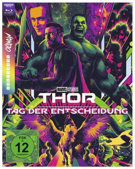 Vorderes Coverbild Thor: Tag der Entscheidung - 4K Mondo Edition (Steelbook)