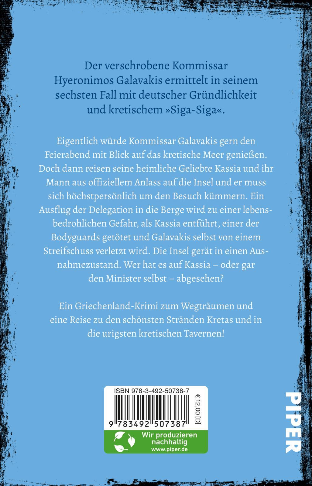 Rückseitencover Mitleidloses Kreta