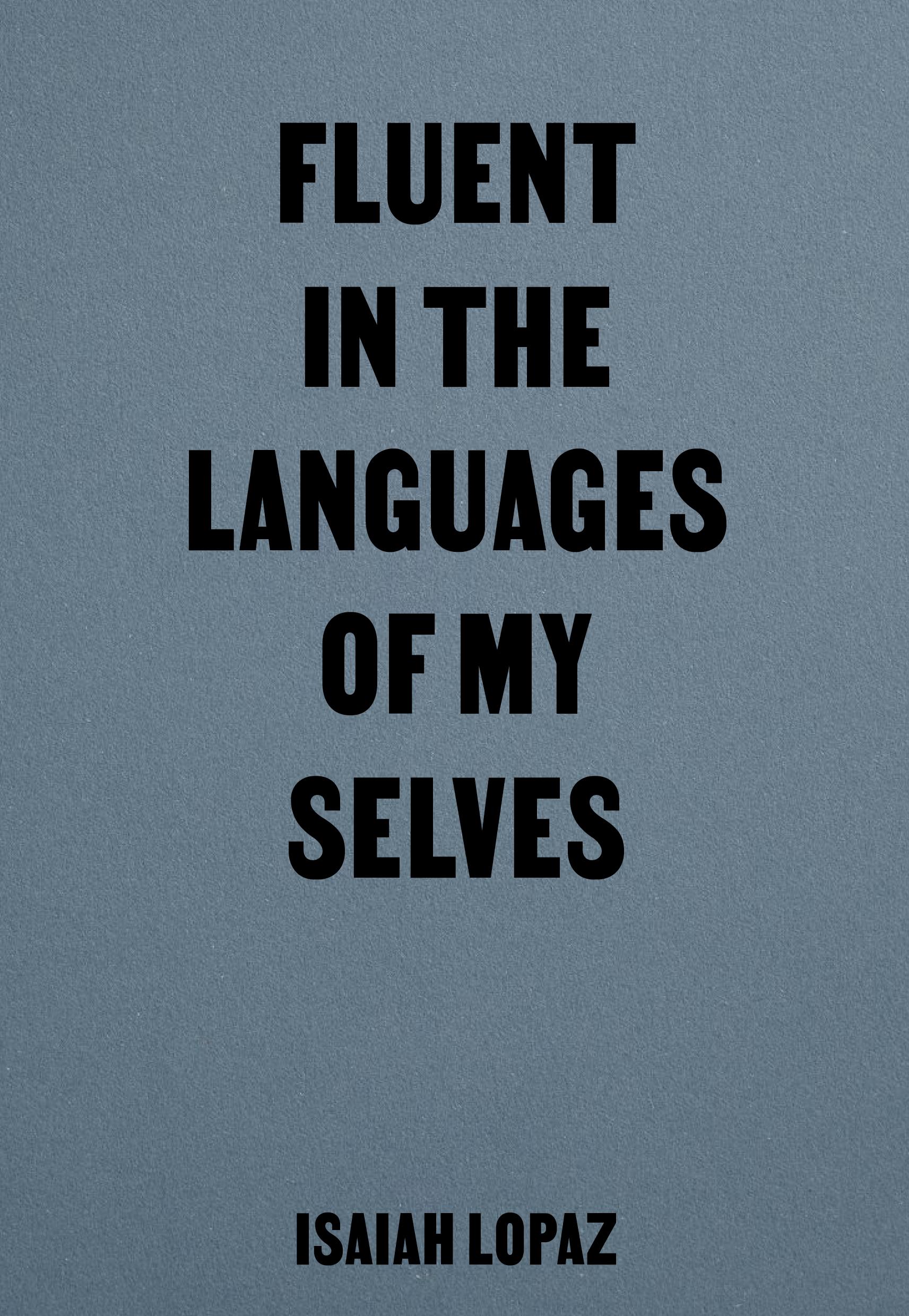 Vorderes Coverbild Fluent in the Languages of my Selves