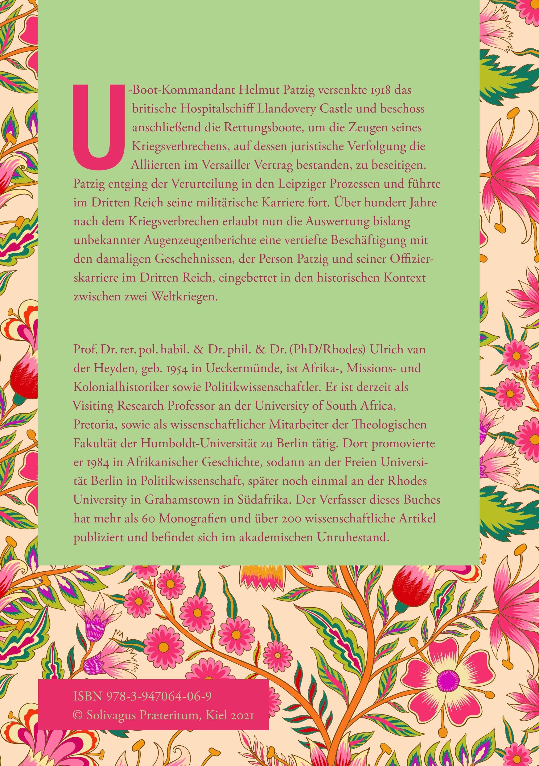 Rückseitencover Ein Gentleman und Amateurforscher