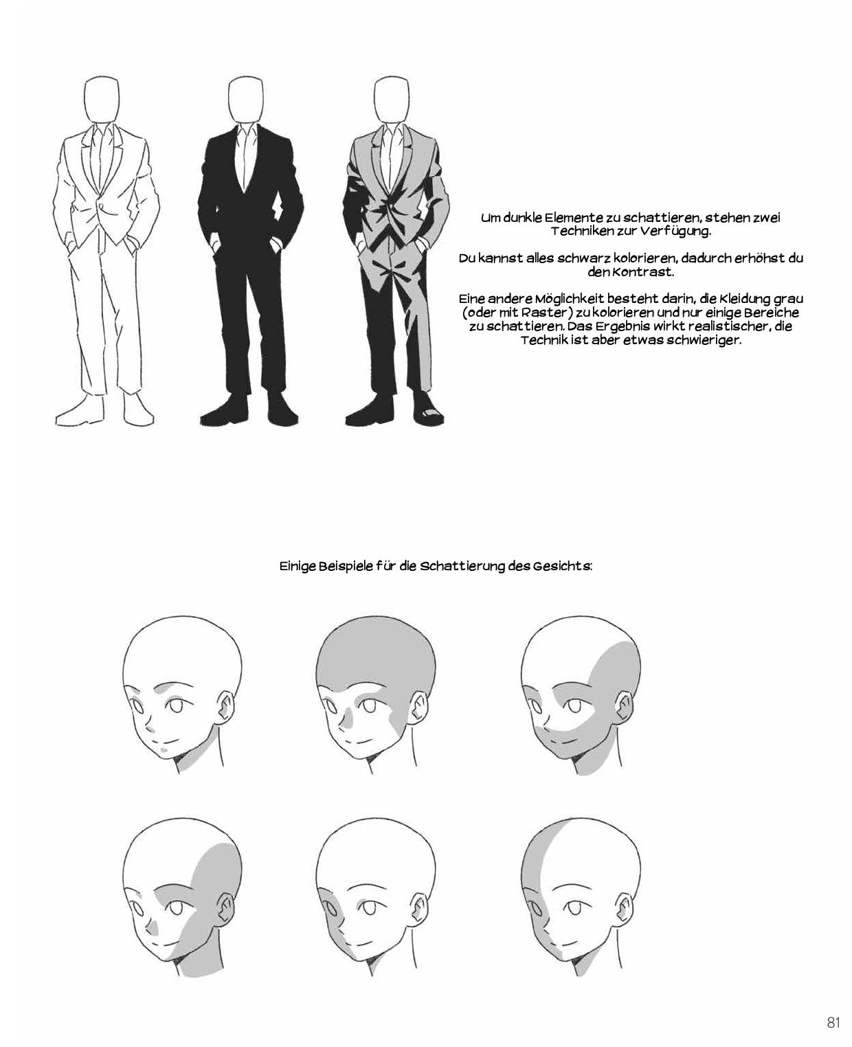 Beispielinhalt (Bild) Mangas zeichnen!