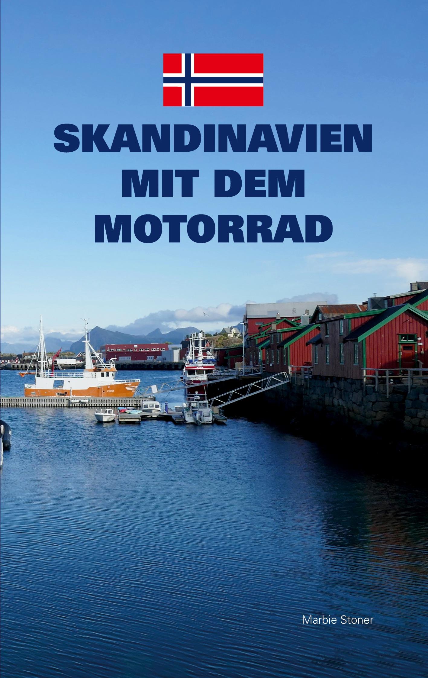 Vorderes Coverbild Skandinavien mit dem Motorrad