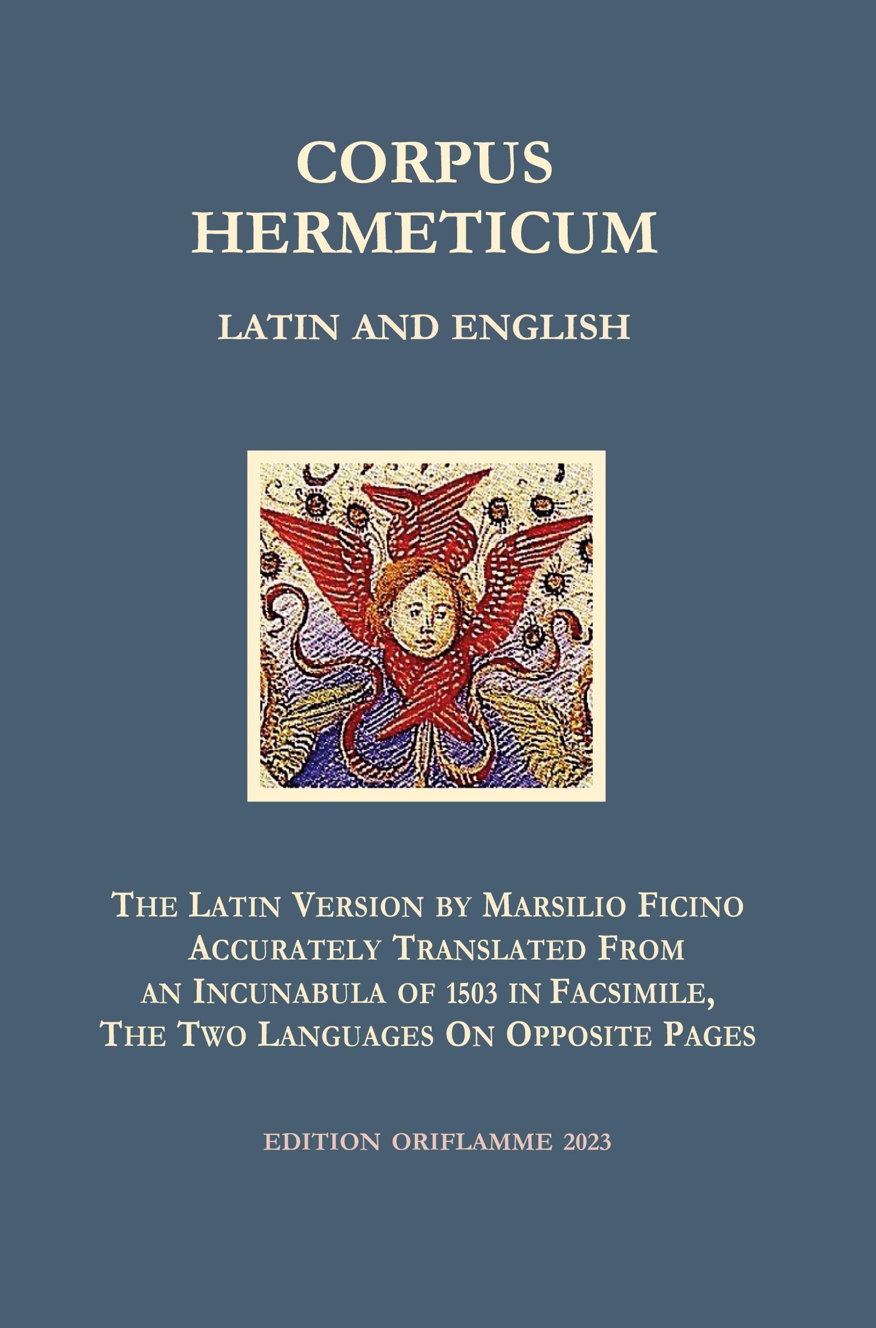 Vorderes Coverbild Corpus Hermeticum in Latin and English