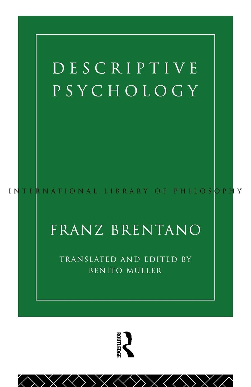 Vorderes Coverbild Descriptive Psychology