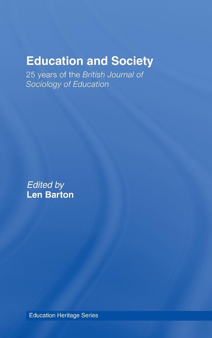 Vorderes Coverbild Education and Society