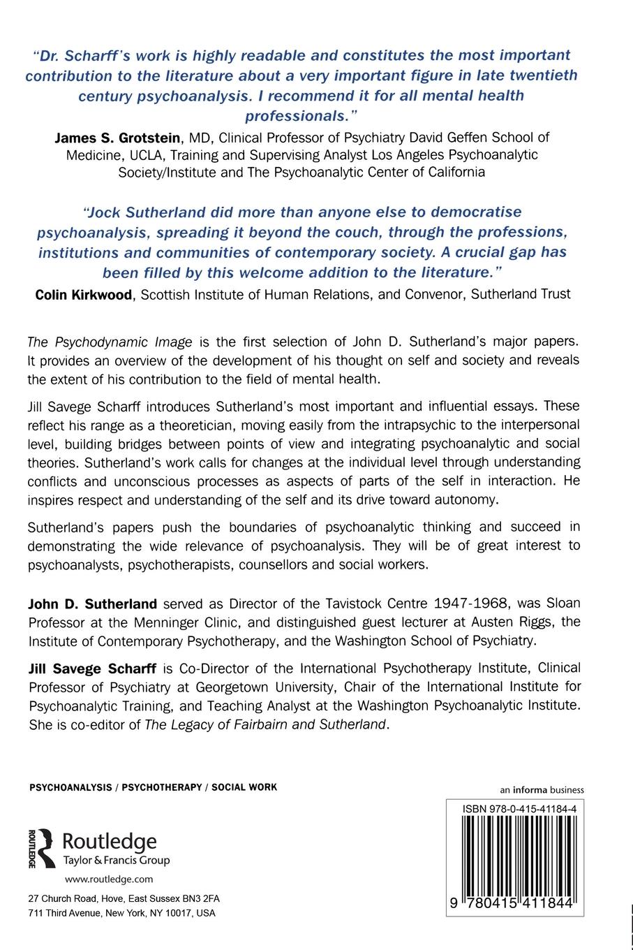 Rückseitencover The Psychodynamic Image