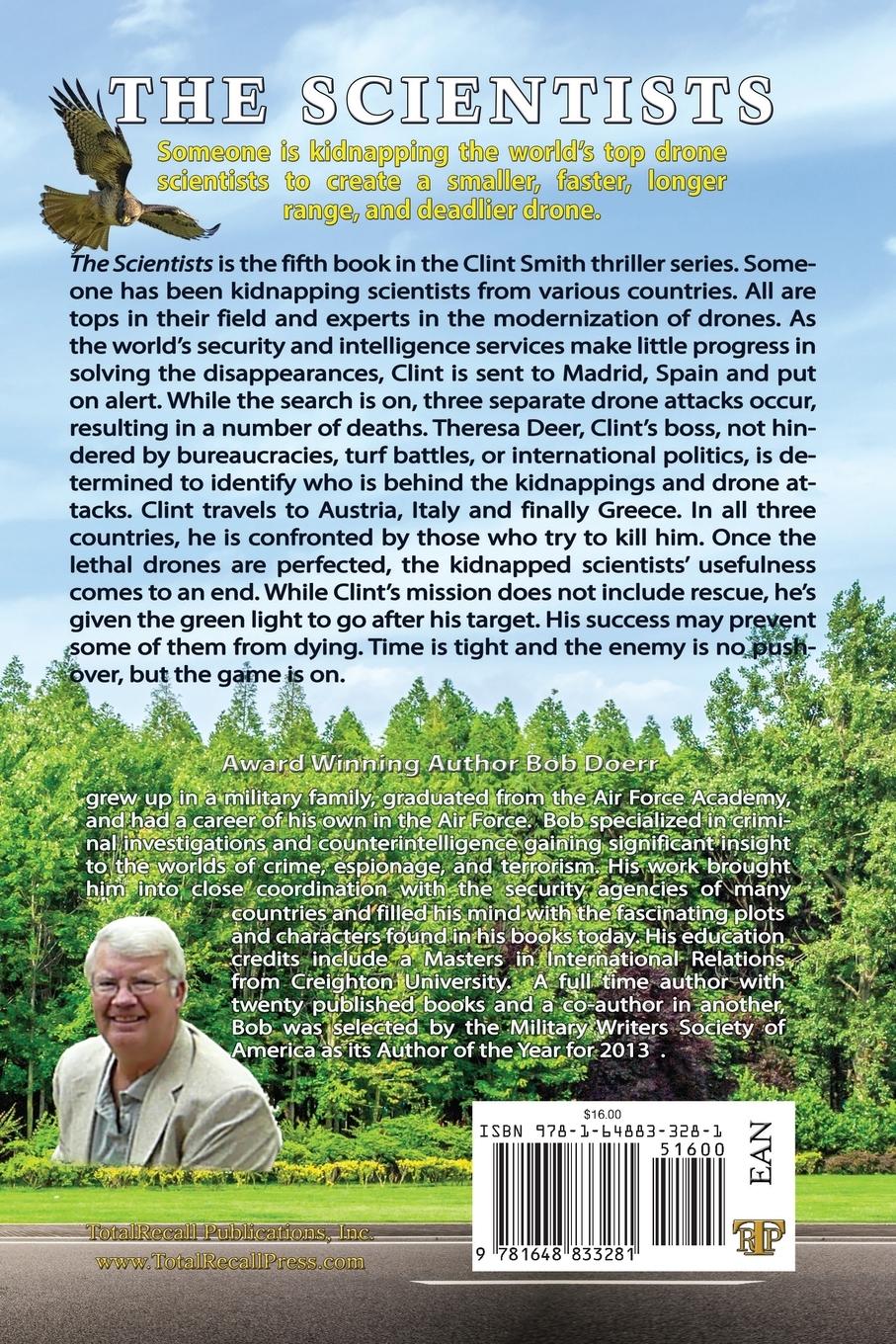 Rückseitencover The Scientists A Clint Smith Thriller