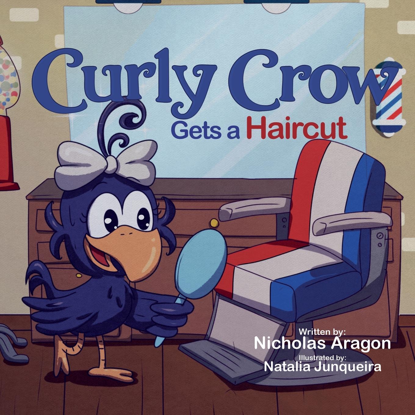 Vorderes Coverbild Curly Crow Gets a Haircut