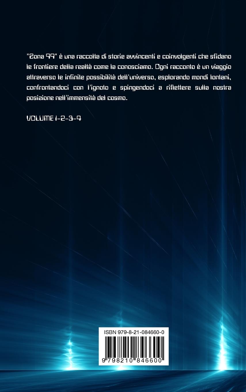 Rückseitencover Zona 99 volume 1-2-3-4