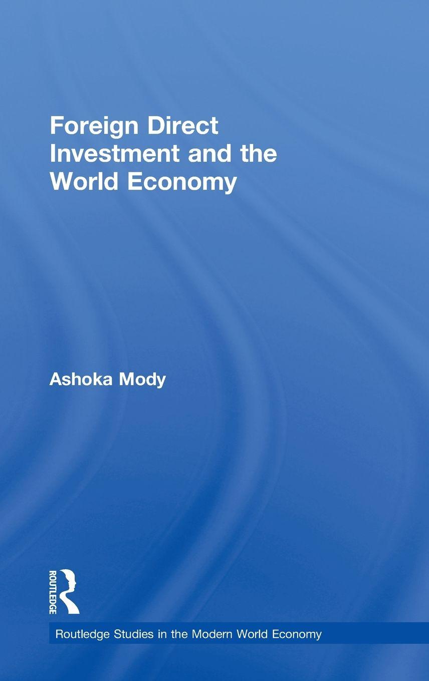 Vorderes Coverbild Foreign Direct Investment and the World Economy