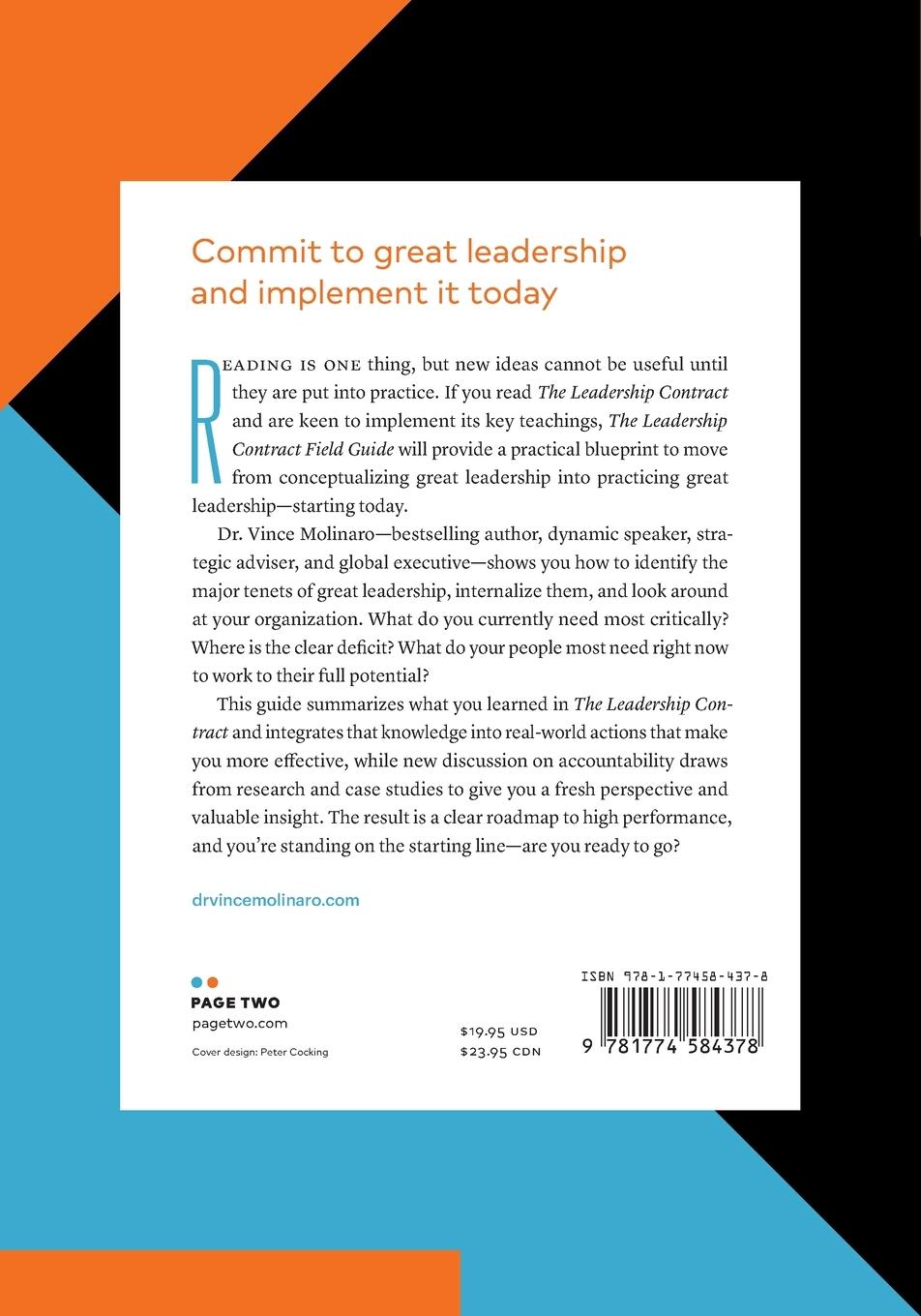 Rückseitencover The Leadership Contract Field Guide