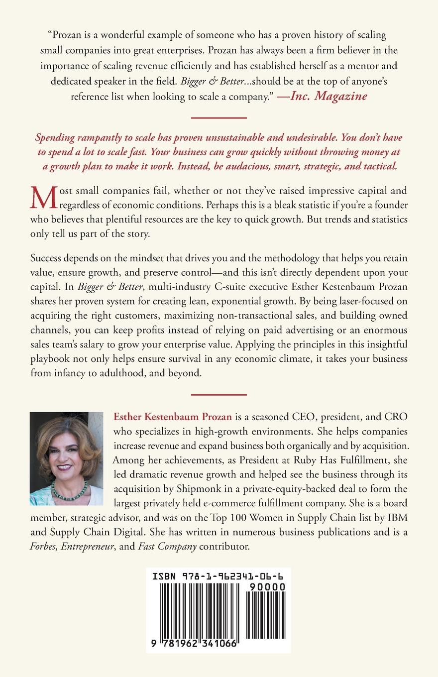 Rückseitencover Bigger & Better