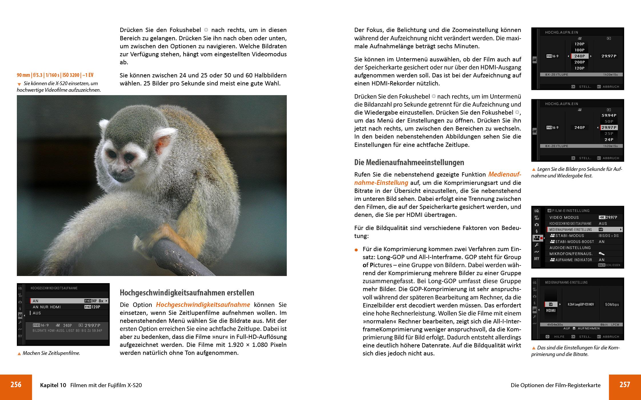 Beispielinhalt (Bild) Fujifilm X-S20: Das umfangreiche Praxisbuch zu Ihrer Kamera