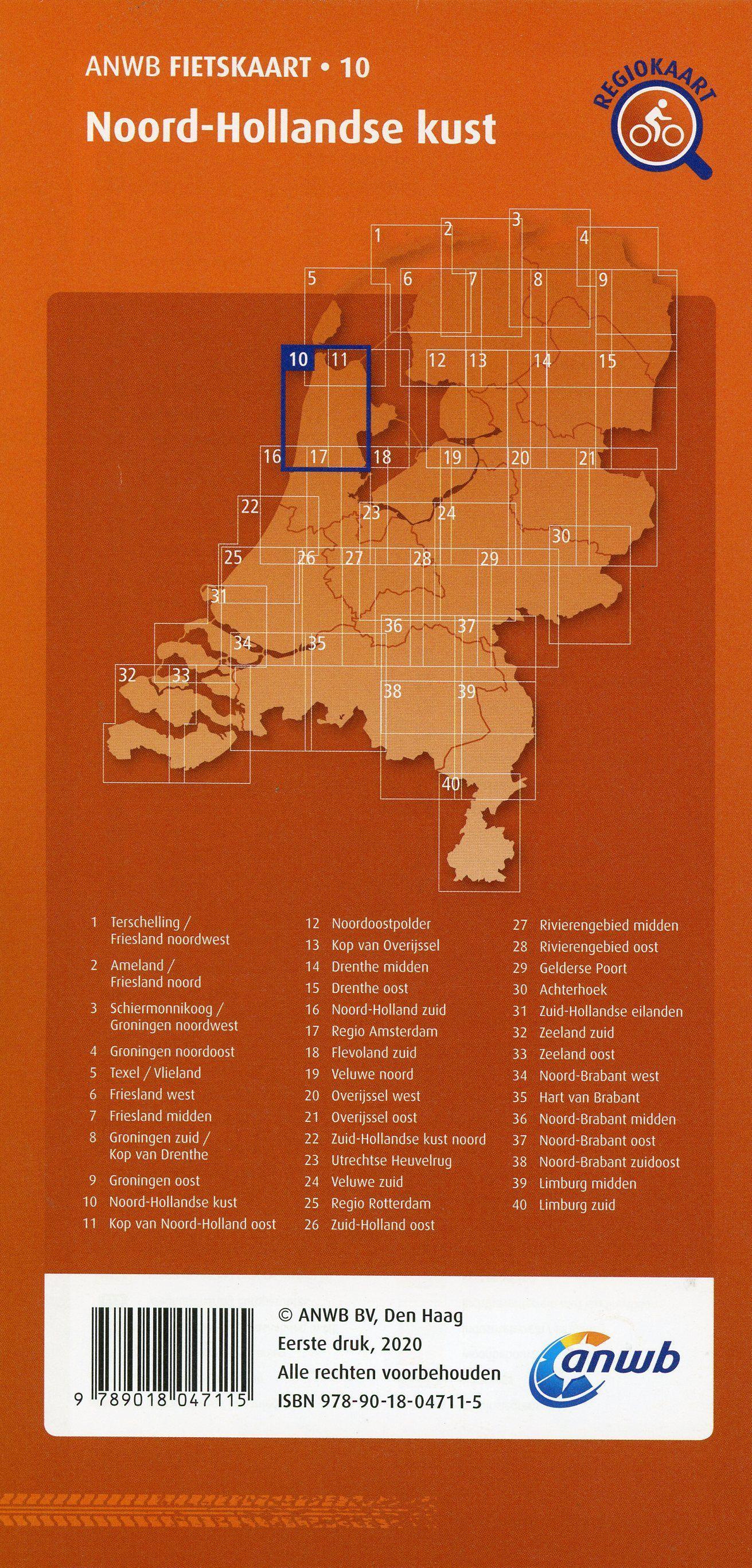 Beispielinhalt (Bild) Noord-Hollandse kust (Alkmaar/ Den Helder) 1 : 66 666 (1,5cm = 1km)