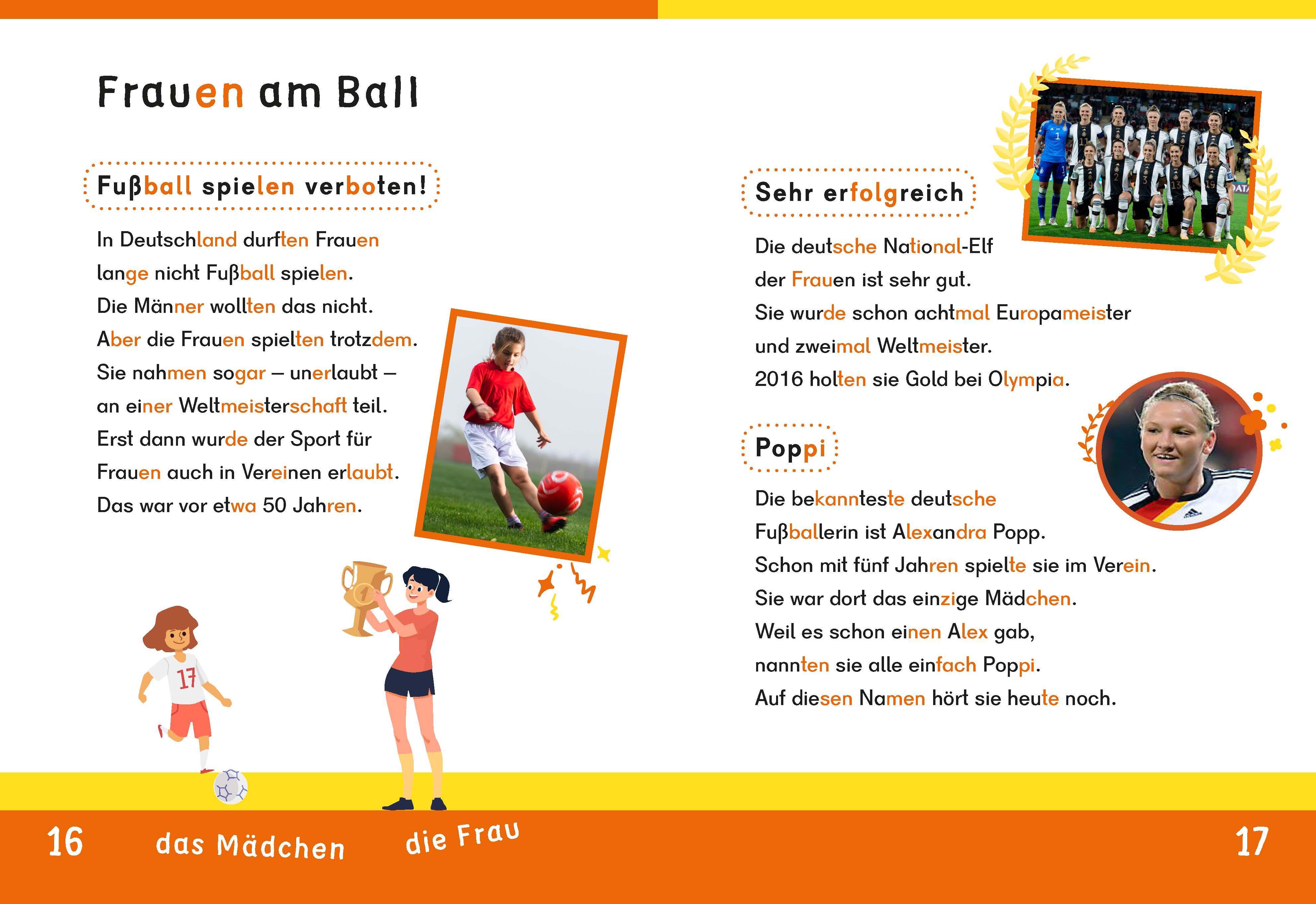 Beispielinhalt (Bild) Dein Lesestart: Weißt du schon alles über Fußball? Ab 1. Klasse