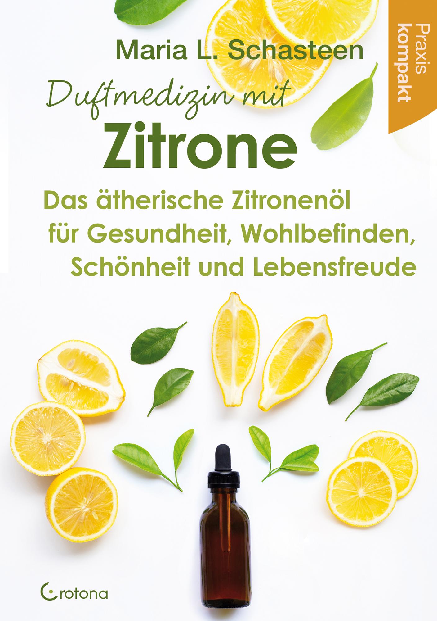 Vorderes Coverbild Duftmedizin mit Zitrone