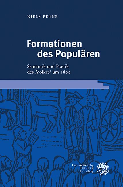 Vorderes Coverbild Formationen des Populären