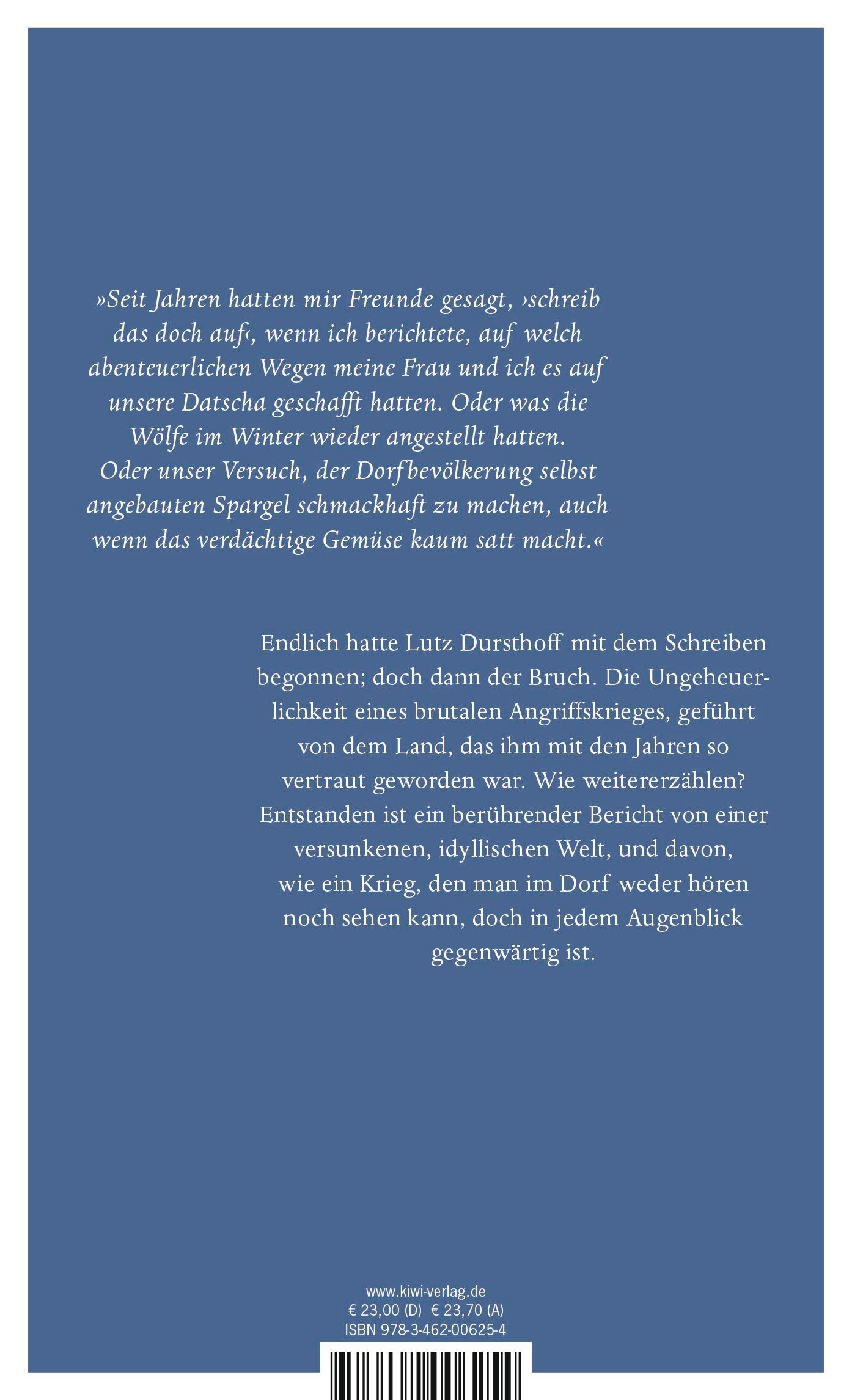 Rückseitencover Nachruf aufs Paradies