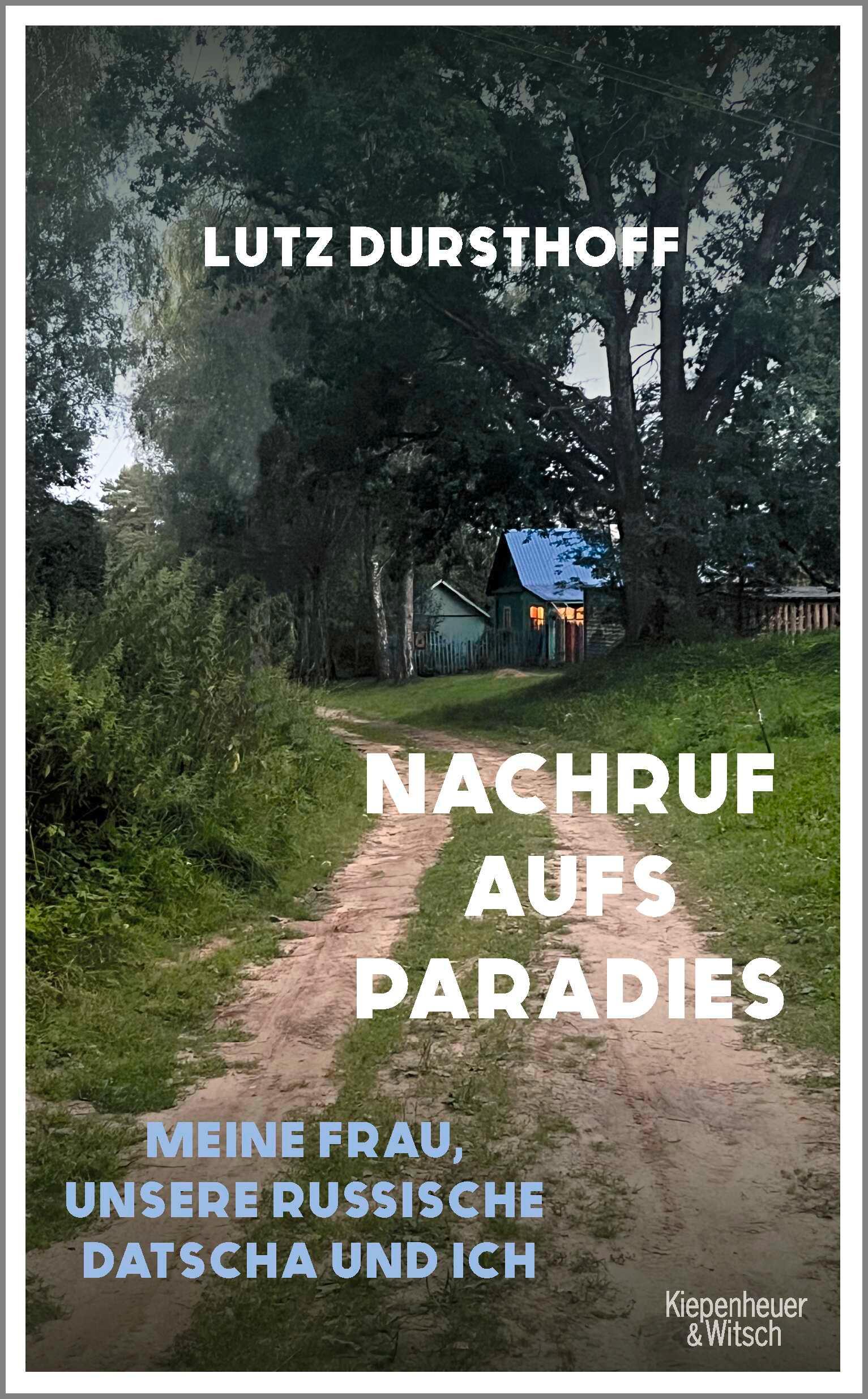 Vorderes Coverbild Nachruf aufs Paradies