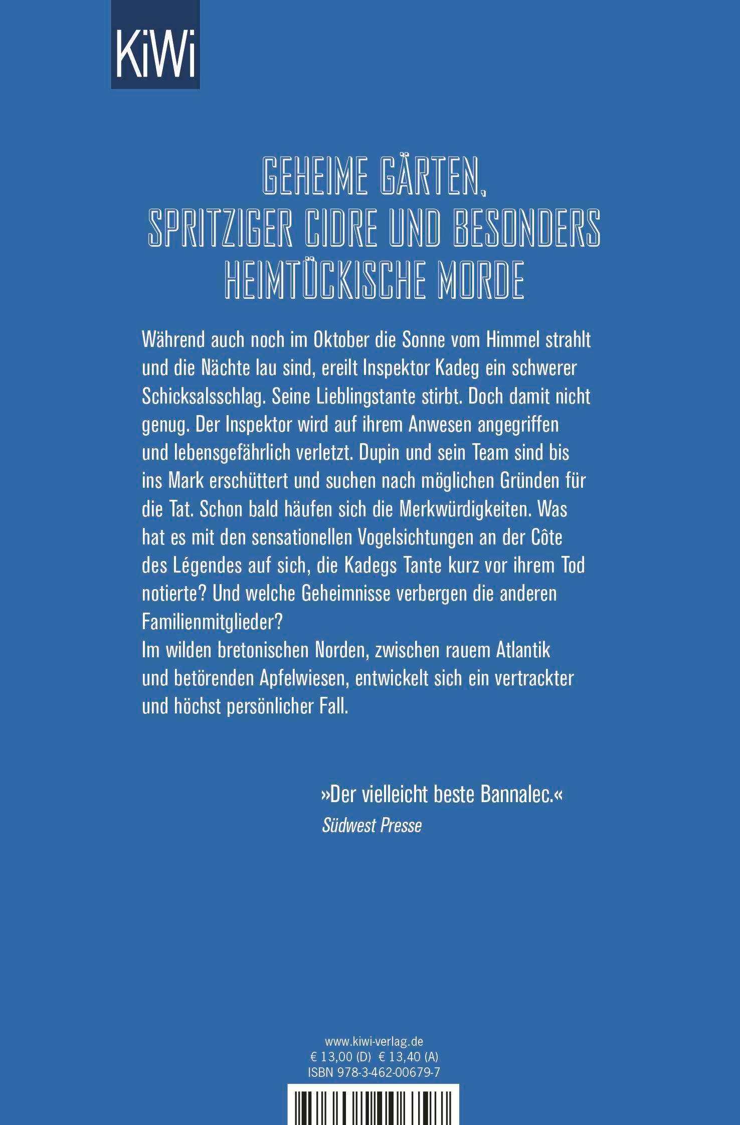 Rückseitencover Bretonische Nächte