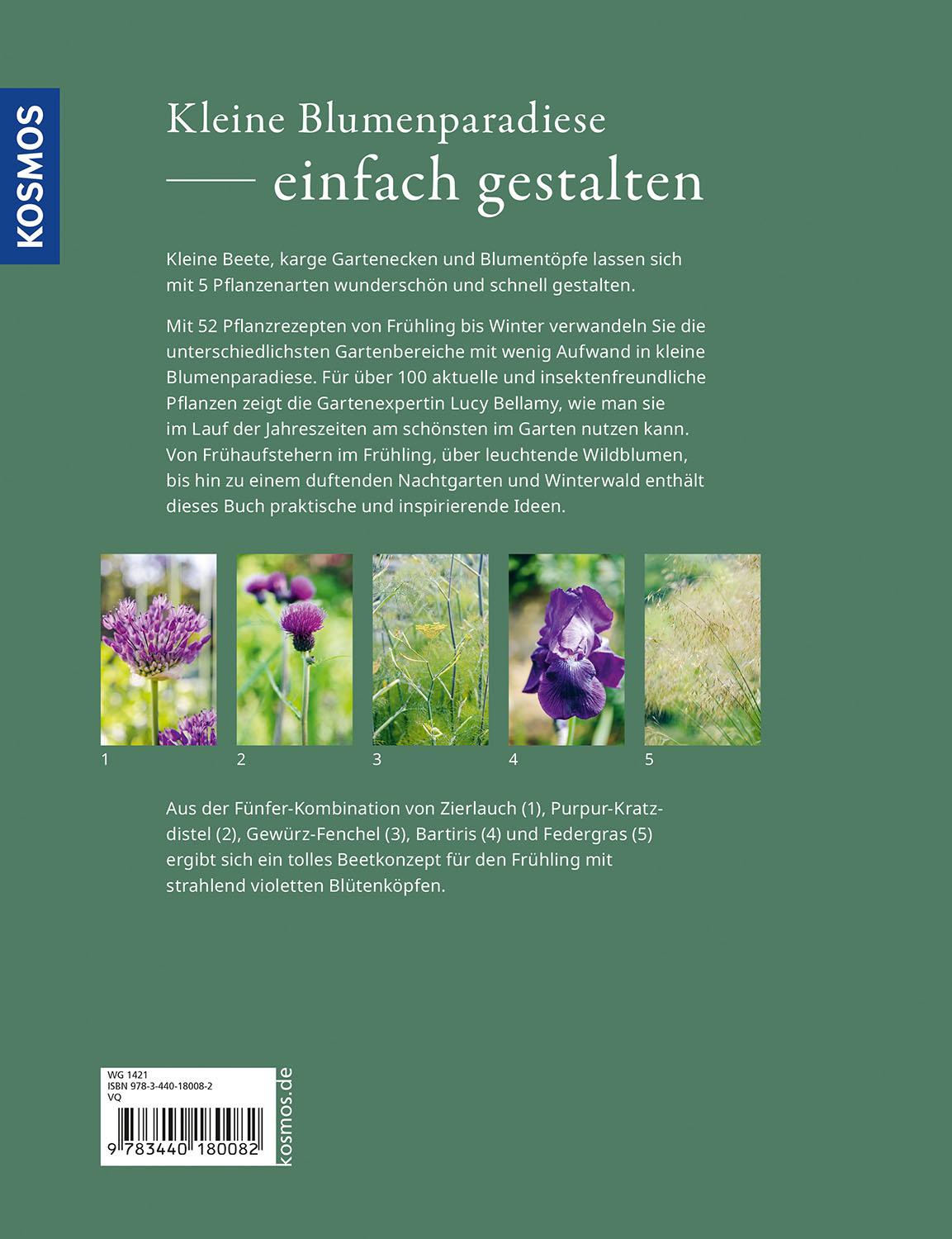 Beispielinhalt (Bild) Einfach gestalten mit 5 Pflanzen